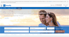 Desktop Screenshot of croisieres.bravofly.fr