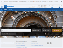 Tablet Screenshot of fr-hotel.bravofly.ch